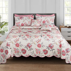Malako Royale Quilted Bed Cover - Fohn 100% Cotton King Size Bedspread - MALAKO