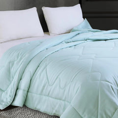 Malako Summer Soft Gel Maya Blue 100% Bamboo Quilt/Comforter (200GSM) - MALAKO