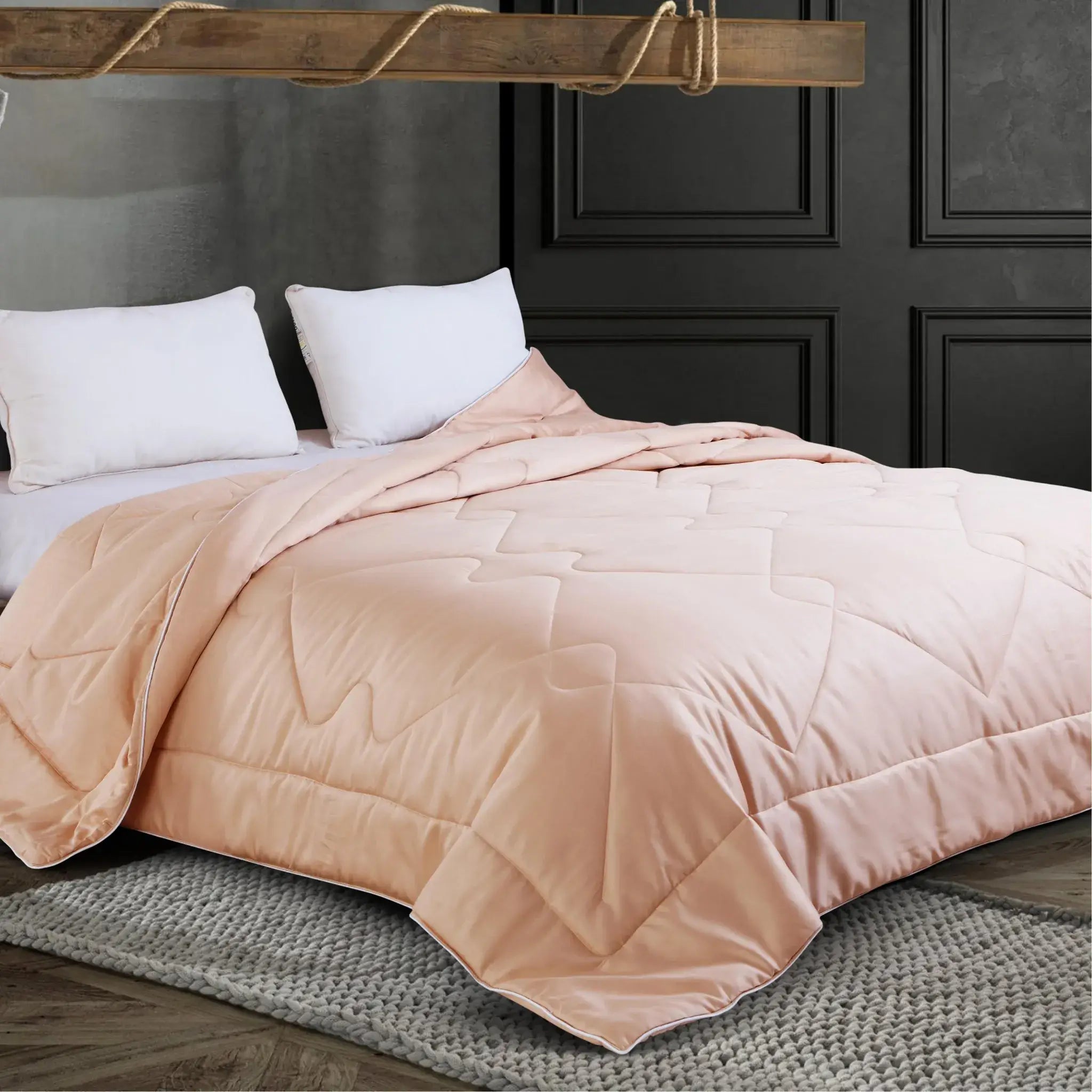 Malako Summer Soft Gel Peach 100% Bamboo Quilt/Comforter (200GSM) - MALAKO