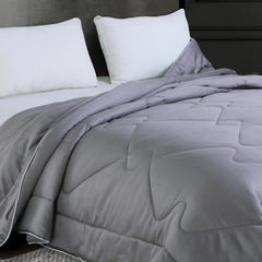 Malako Winter Soft Gel Grey 100% Bamboo Quilt/Comforter (360 GSM) - MALAKO