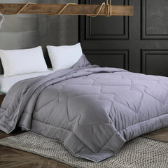 Malako Winter Soft Gel Grey 100% Bamboo Quilt/Comforter (360 GSM) - MALAKO