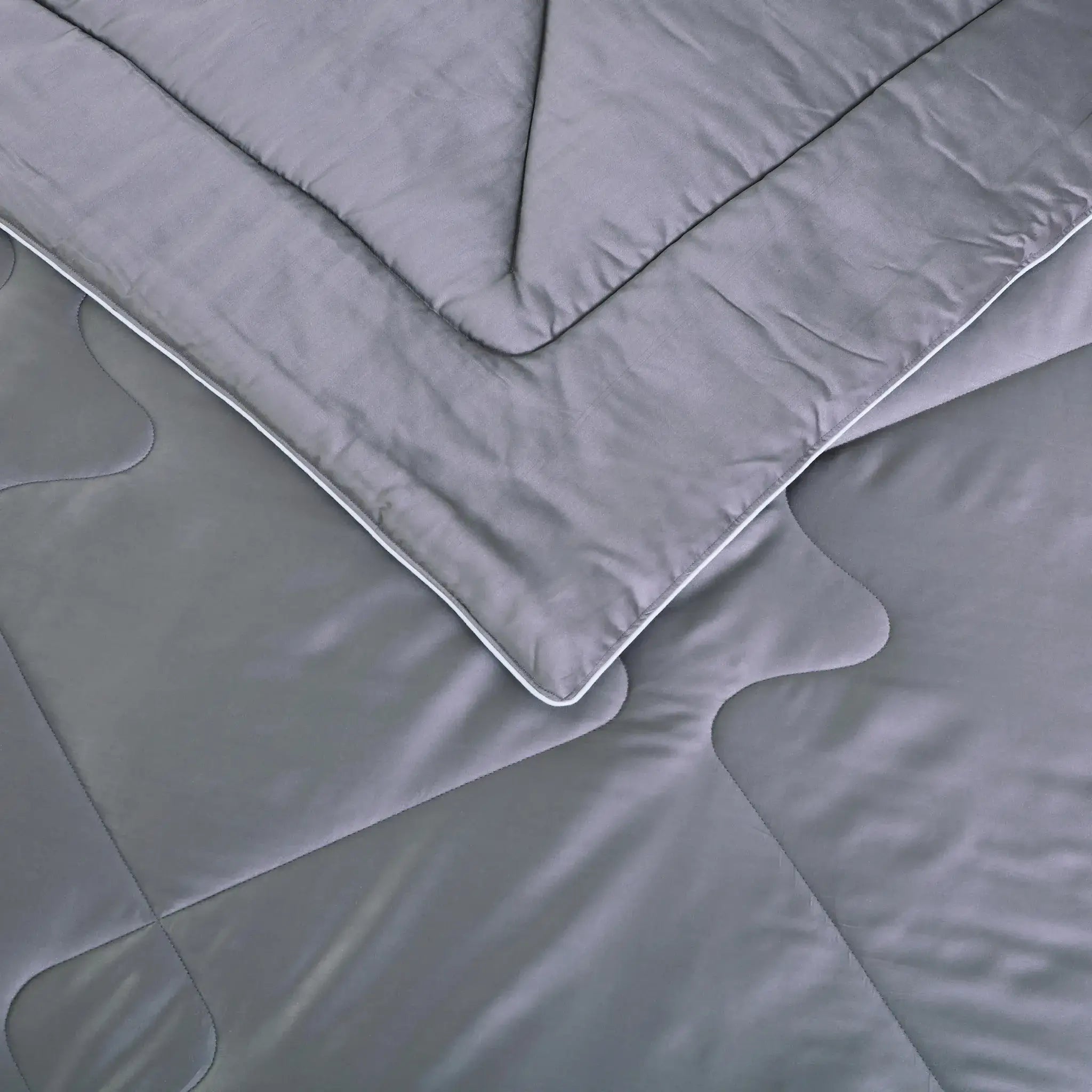 Malako Winter Soft Gel Grey 100% Bamboo Quilt/Comforter (360 GSM) - MALAKO