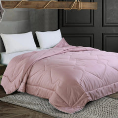 Malako Winter Soft Gel Rose Pink 100% Bamboo Quilt/Comforter (360 GSM) - MALAKO