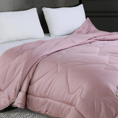 Malako Winter Soft Gel Rose Pink 100% Bamboo Quilt/Comforter (360 GSM) - MALAKO