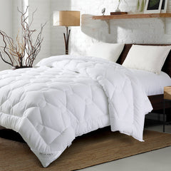 Malako Winter White Peached Star Quilt/Comforter (360 GSM) - MALAKO
